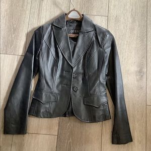 Leather jacket by Guess